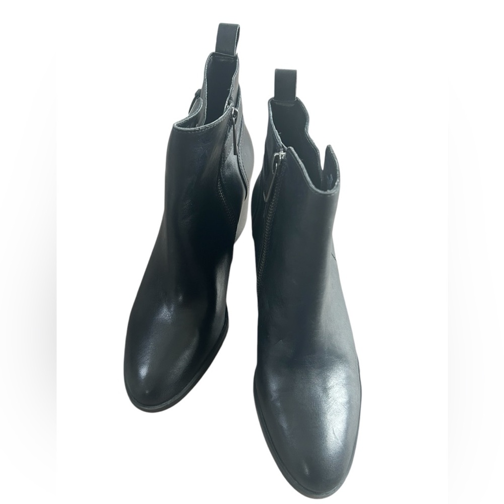 NWOB Women’s Ralph Lauren Genna Leather Booties-Size 8.5-Black-Great Xmas Gift!